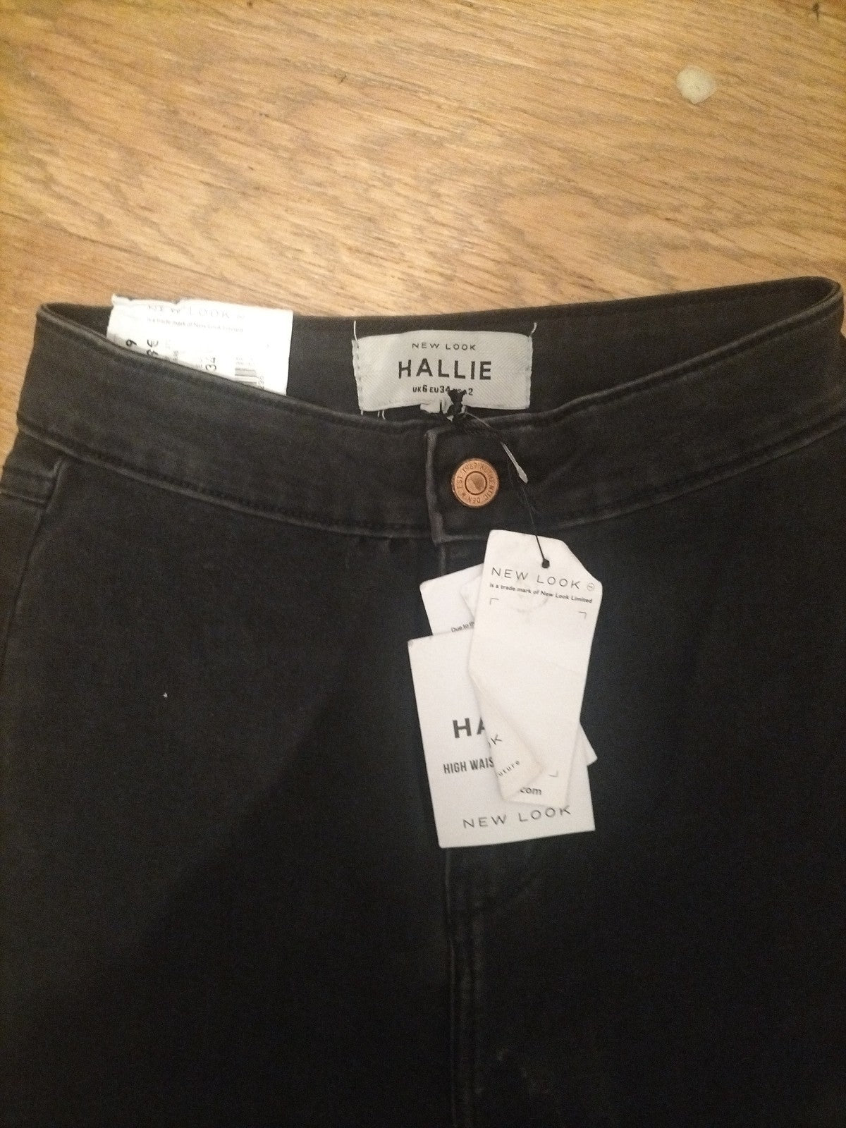 Brand New Ladies New Look Size 6 Halloe Jigh Waist Super Skinny Jeans