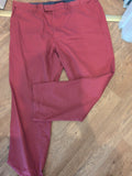Marks And Spencer 42W 29L Dark Pink Trousers Chino