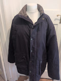 Le Shark Large Navy Slight Padded Full Zip Coat