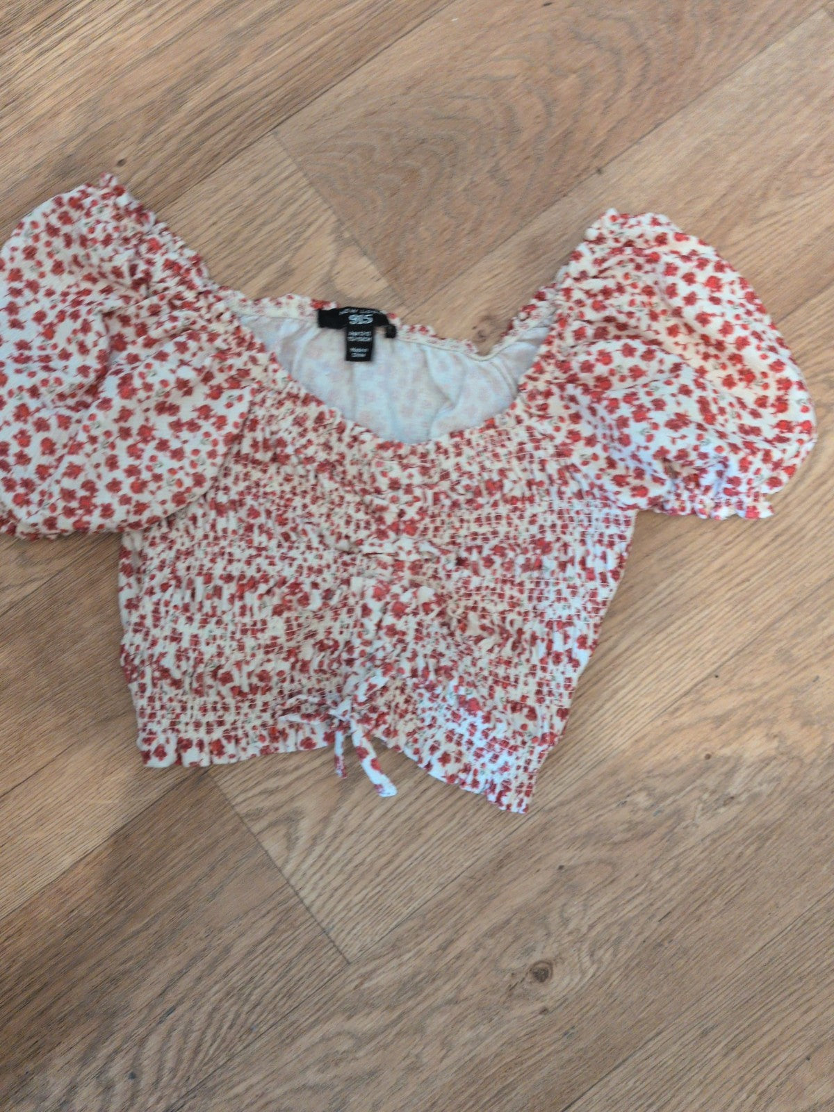 New Look 915 12-13 Years Floral Crop Top