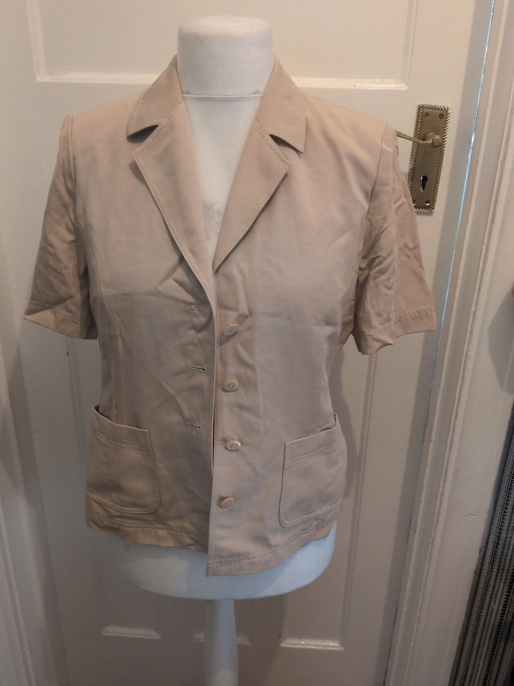Windsmoor 10 Beige Lined Blazer