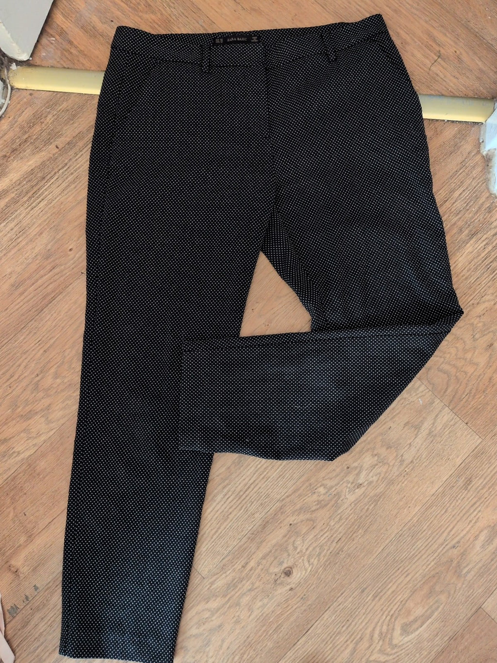 Zara 12 Black Spotty Trousers
