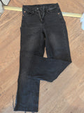 Ladies Stradivarius Size 34" Black Jeans