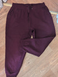 Ladies Peacocks Size 20 Dark Purple Elasticated Jogger