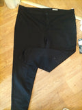 Ladies Marks And Spencer Size 32 Long Super Skinny Black Jegging