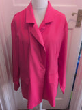 Ladies Cerise Pink Jacket Size 4XL Free Delivery