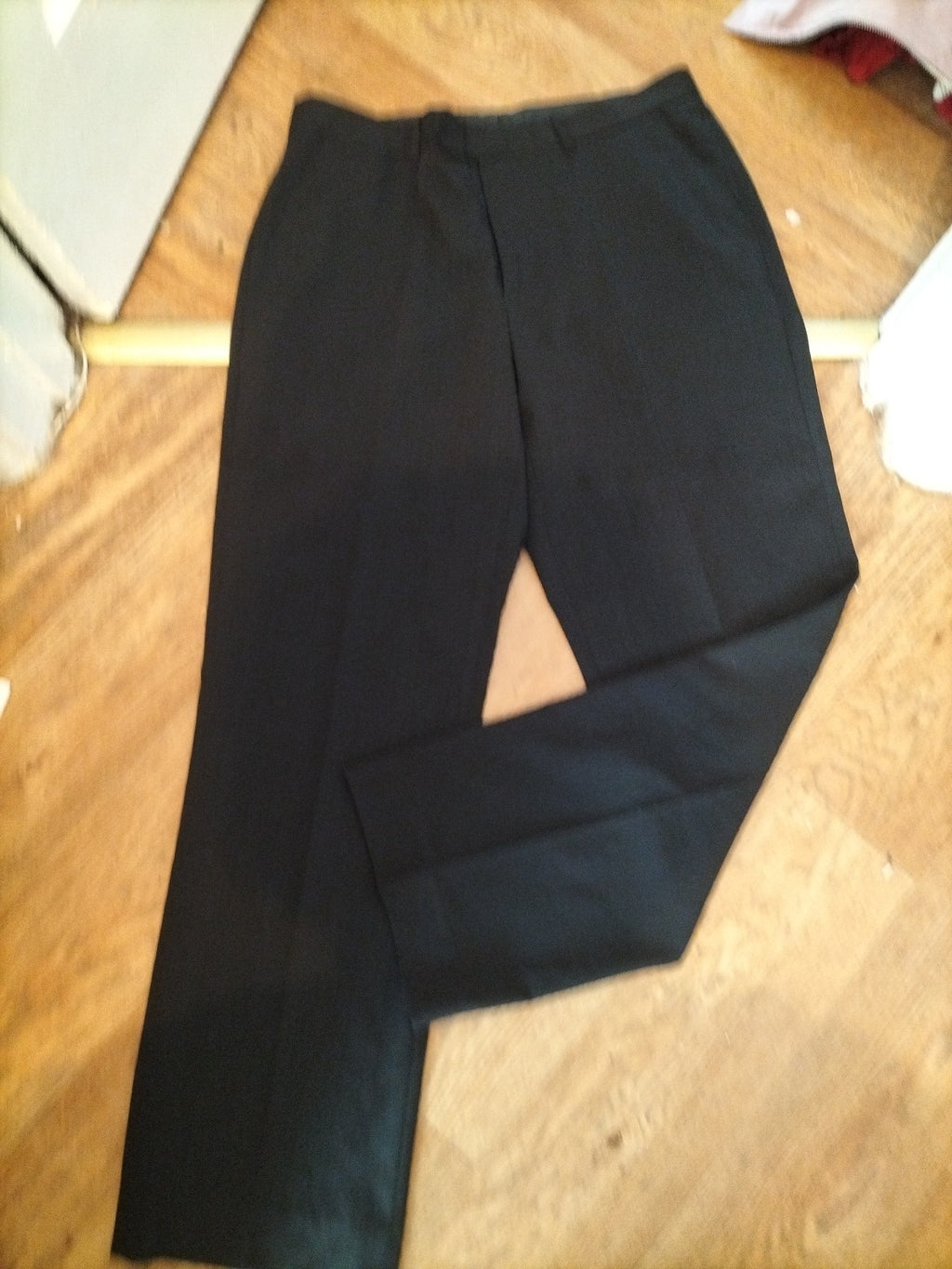 San Luca 34R Black Smart Trousers