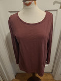 Mens Rainbow Size Medium Purple Long Sleeved Tshirt