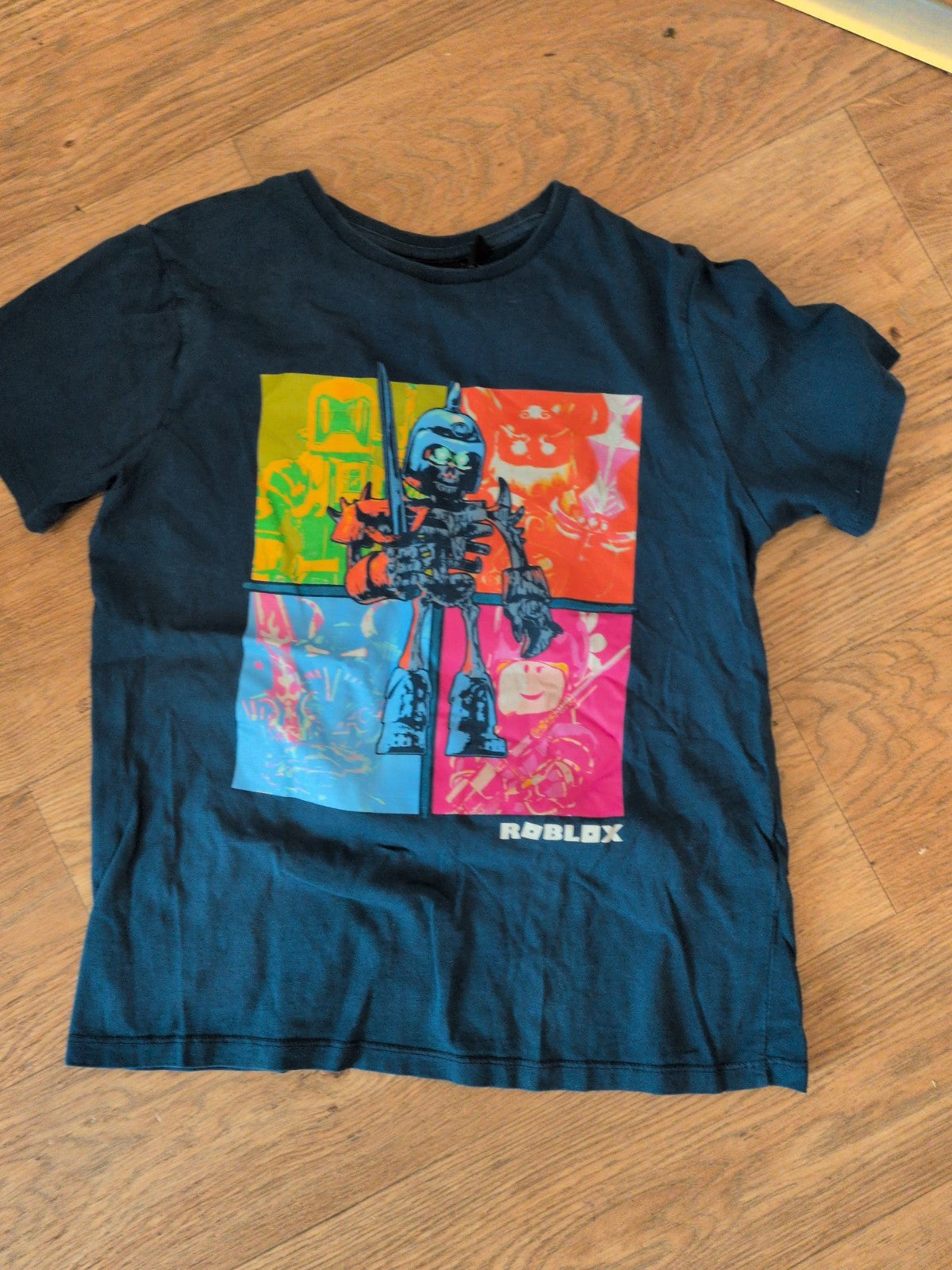 Roblox 9-10 Years Multicoloured Printed Short Sleeve T-shirt