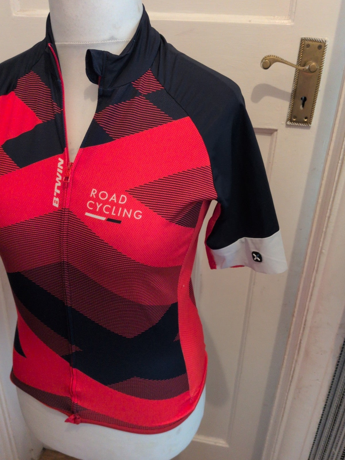 Decathlon Small Red Cycling Jersey