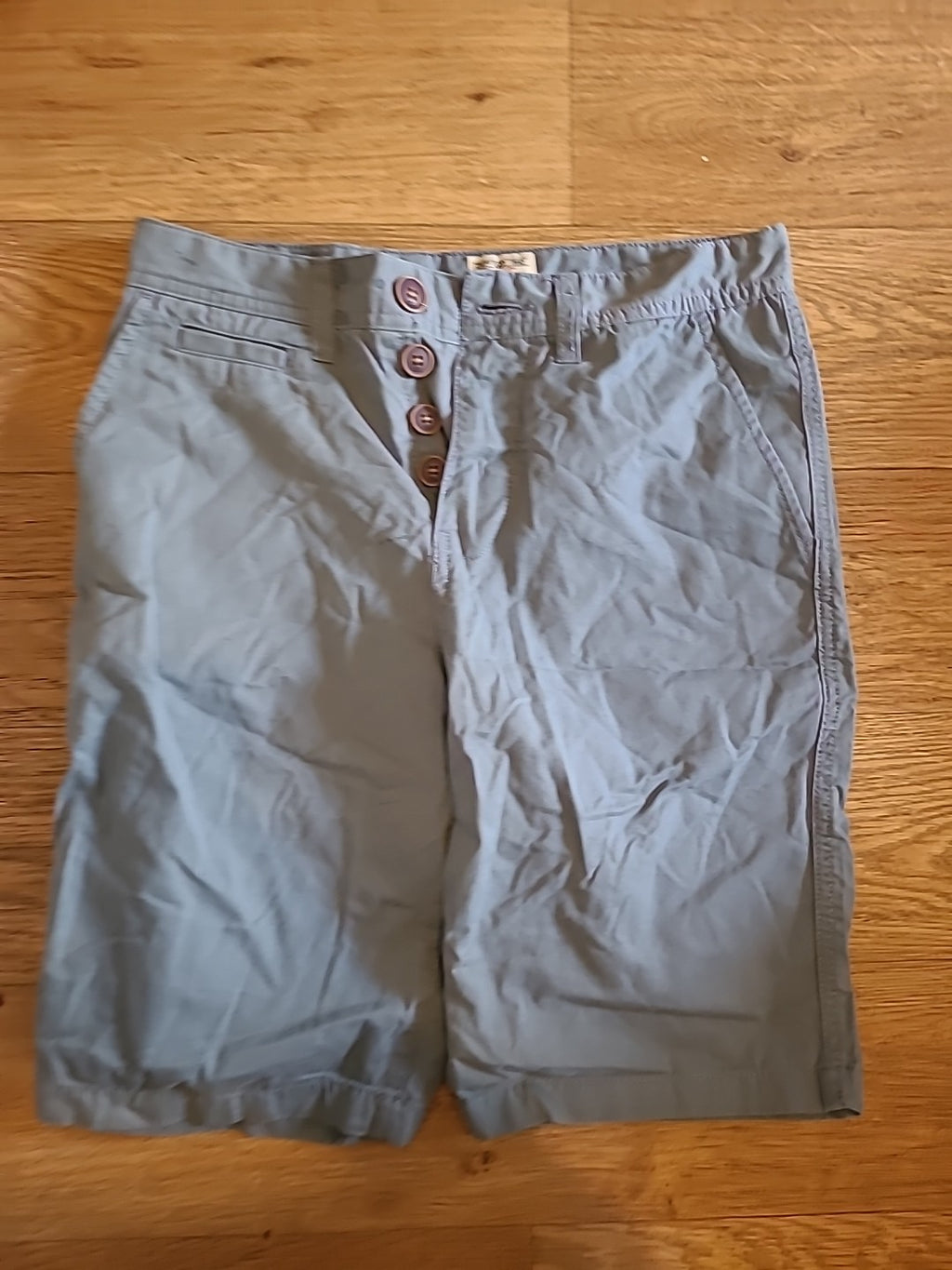 Mens Next Size 28" Pastel Blue Chino Shorts