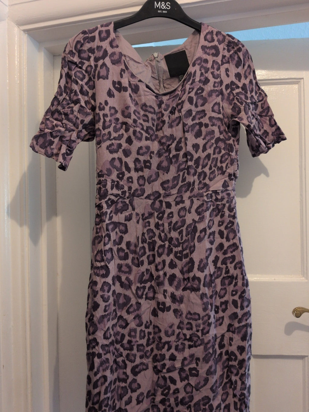 Inwear 10 Leopard Print Short Sleeve Dress