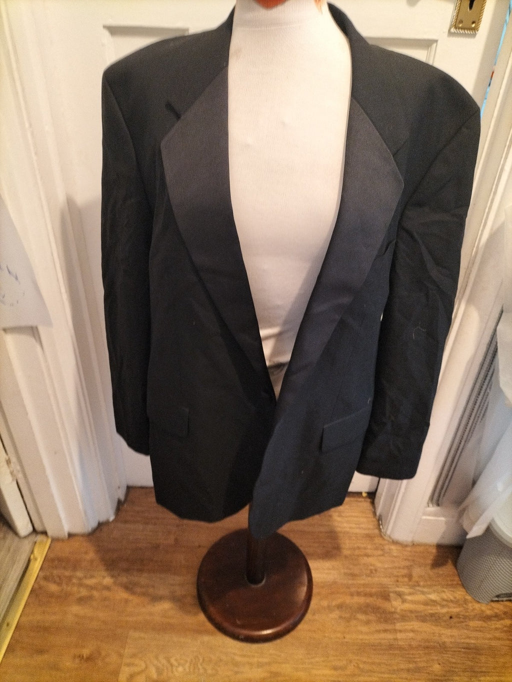 Mens HR Size 44S Black Padded Lined Jacket
