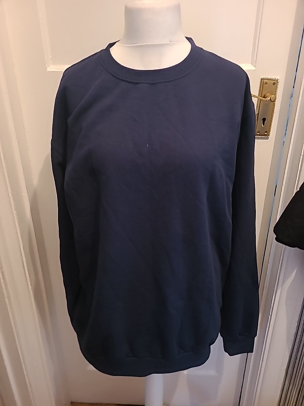 Mens Stars And Stripes Size 2XL Navy Pullover Jumper