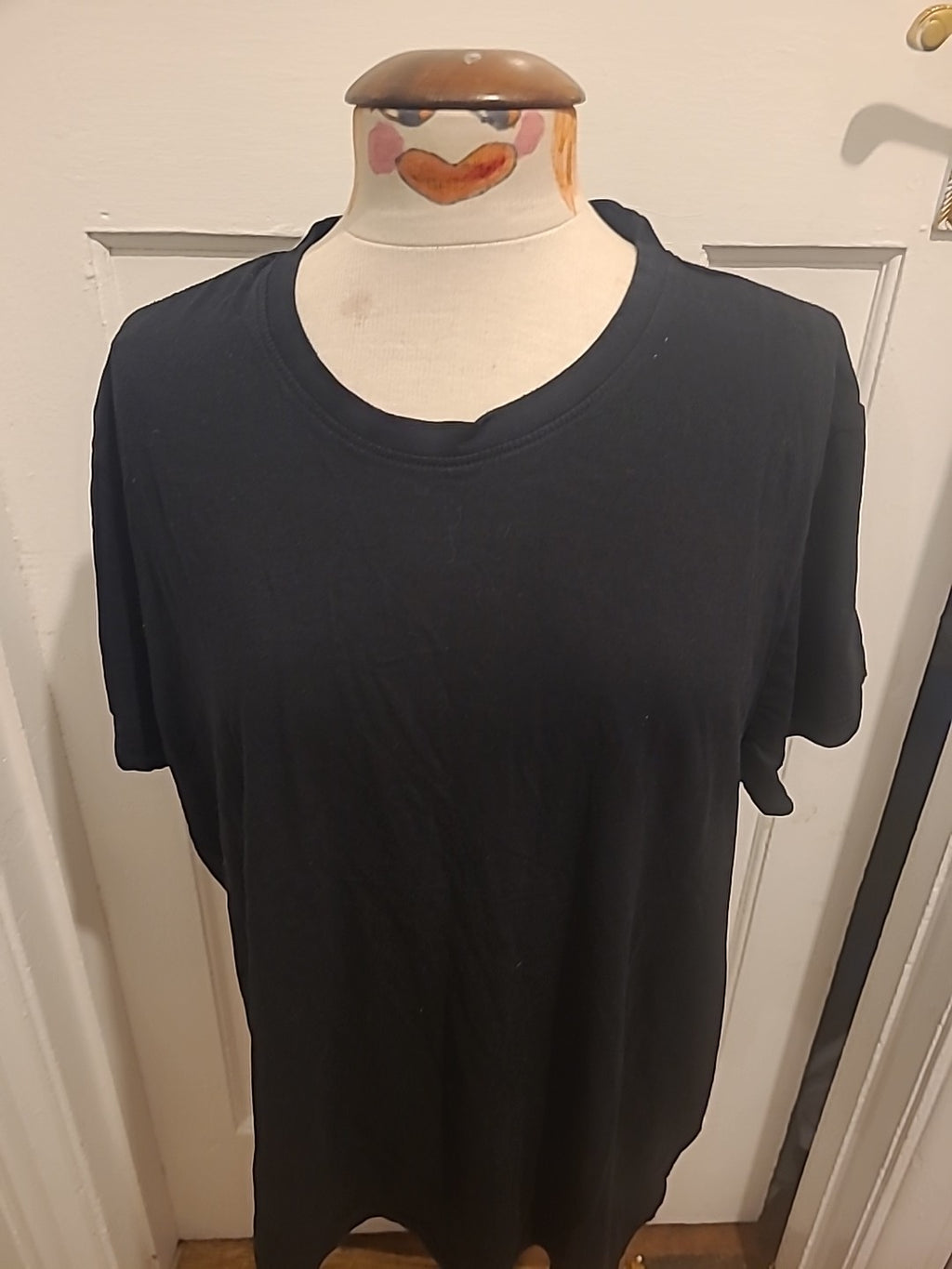 Mens Livergy Size 2XL Black Short Sleeved Tshirt