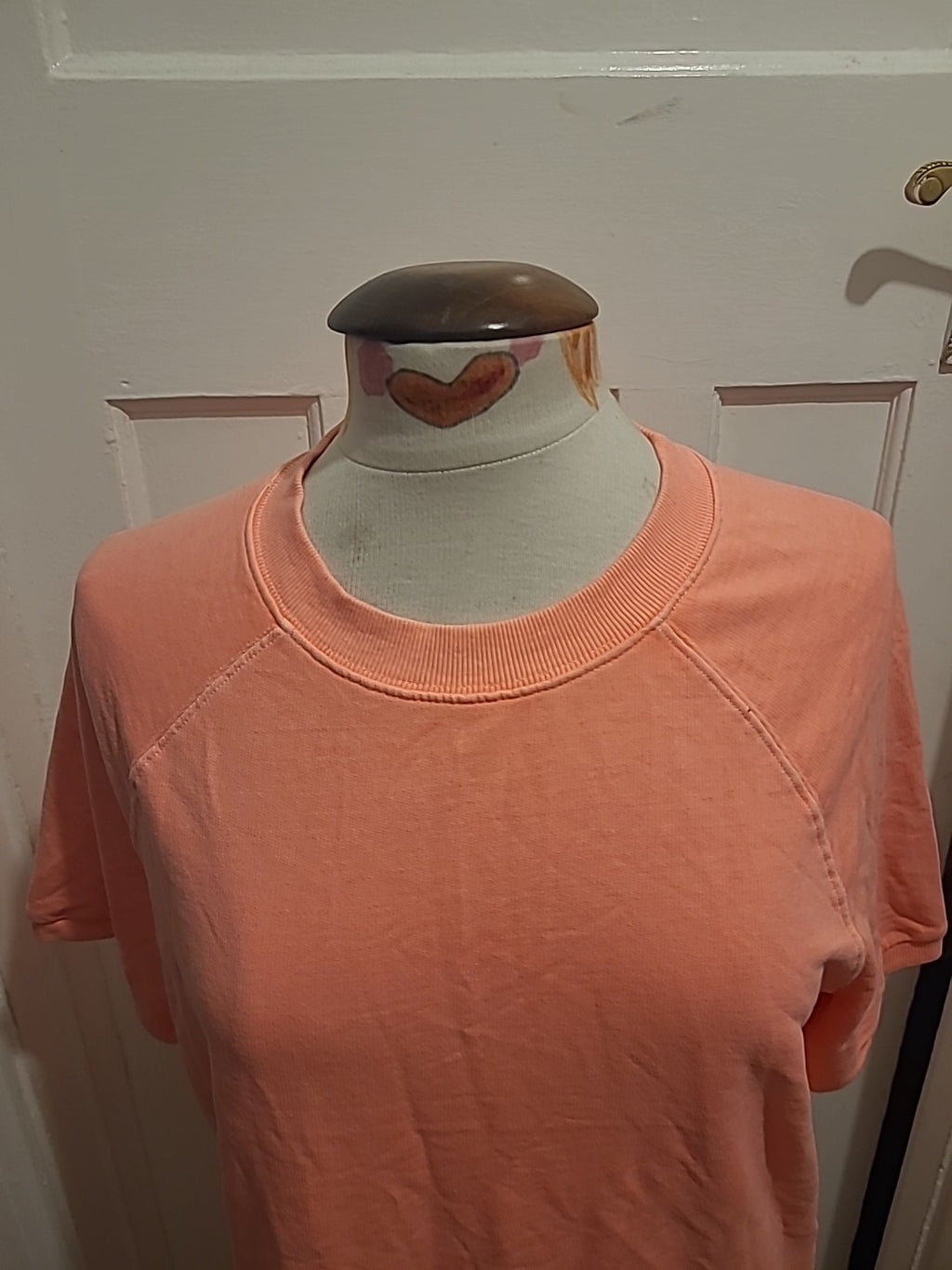 Ladies Papaya Size Medium Coral Short Sleeved Tshirt