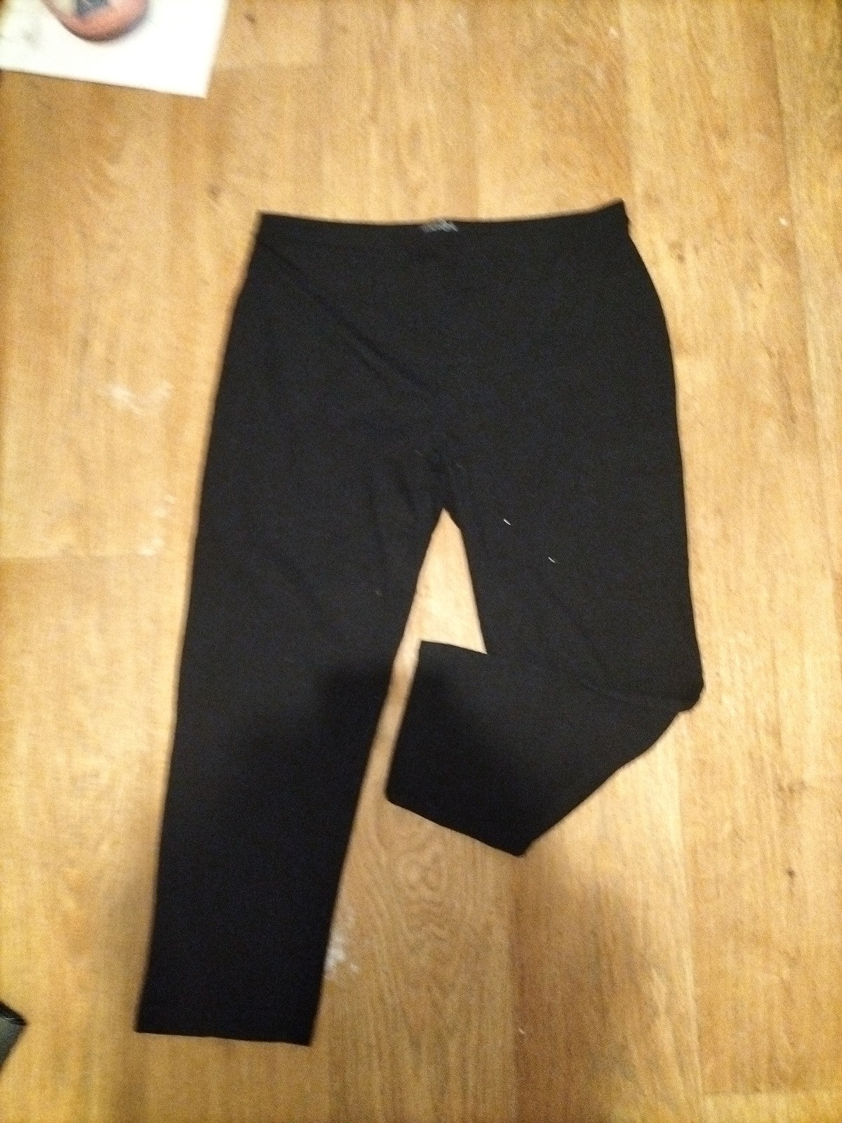 Ladies Primark Size 14 Black Ankle Leggings