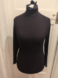 Mens Next Thermogen Size Large Long Sleeve Black T-shirt