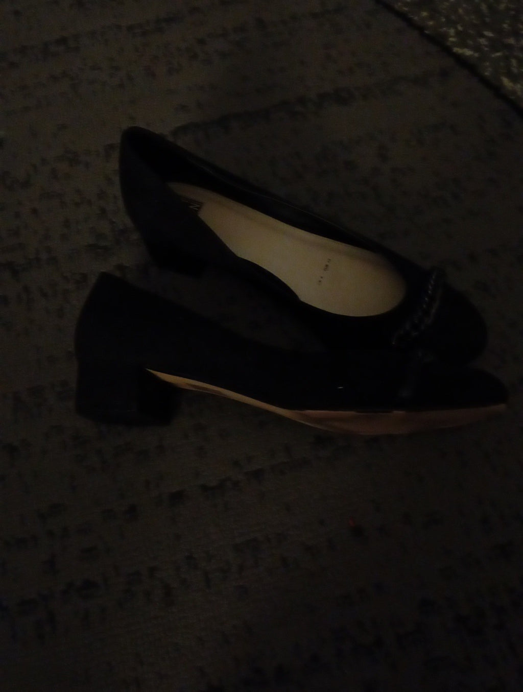 Ladies Debenhams Black Court Shoes Size 6 Free Delivery