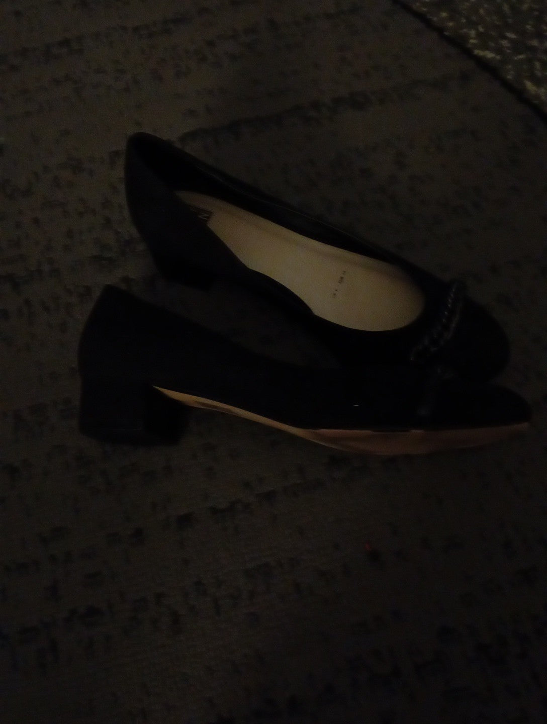 Ladies Debenhams Black Court Shoes Size 6 Free Delivery