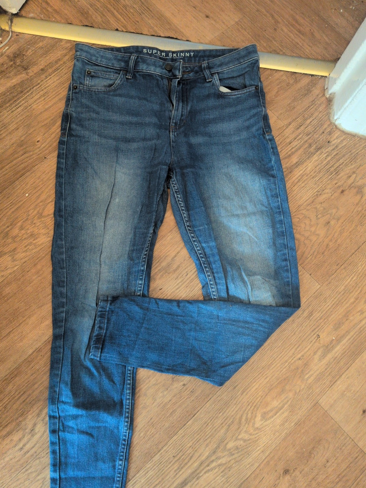 Ladies Marks And Spencer Size 12 Regular Super Skinny Jeans