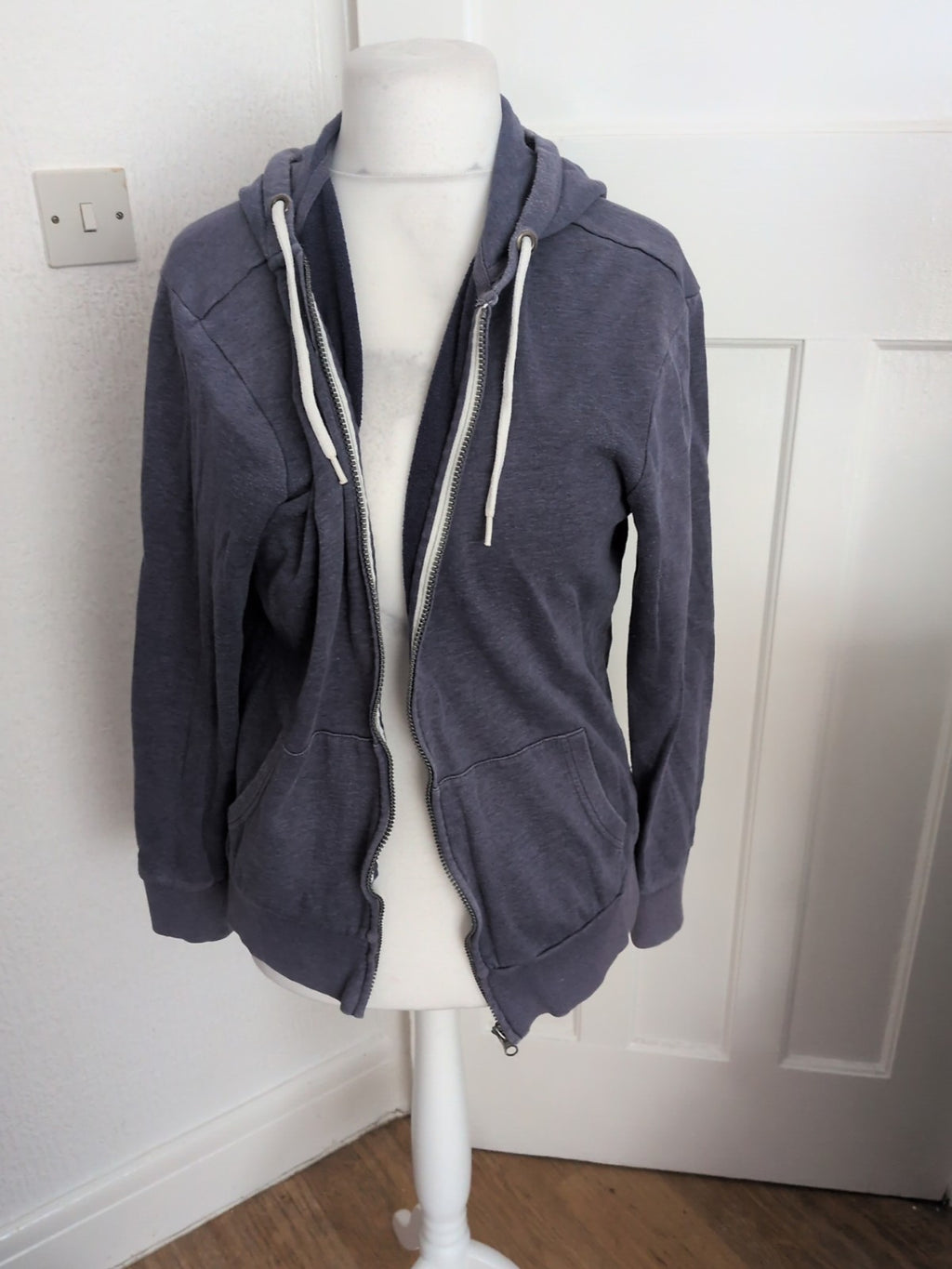 TU Medium Navy(Fading) Full Zip Hoodie