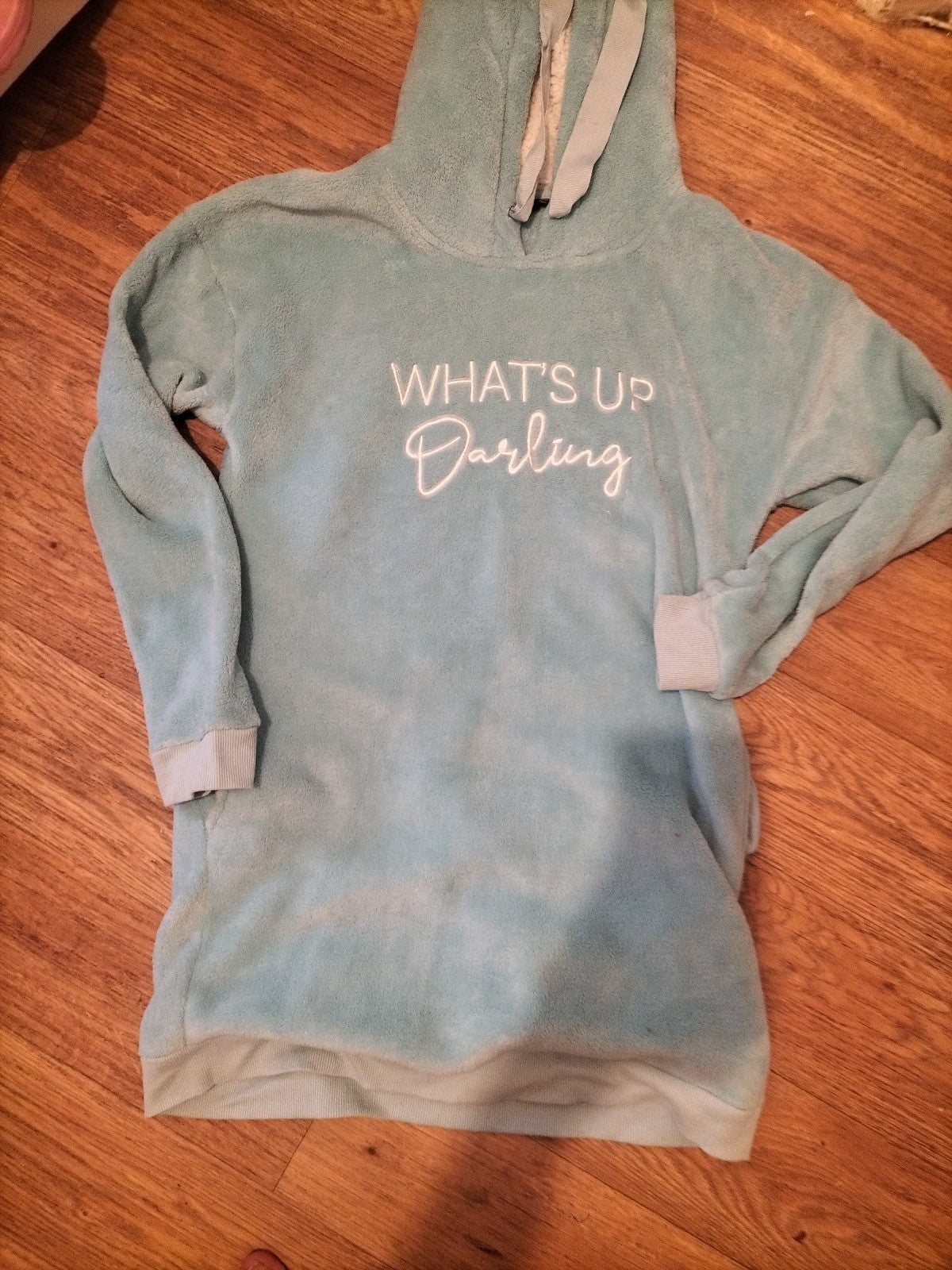 Ladies Esmara Size 12-14 Turquoise Warm Long Sleeved Loungewear Jumper