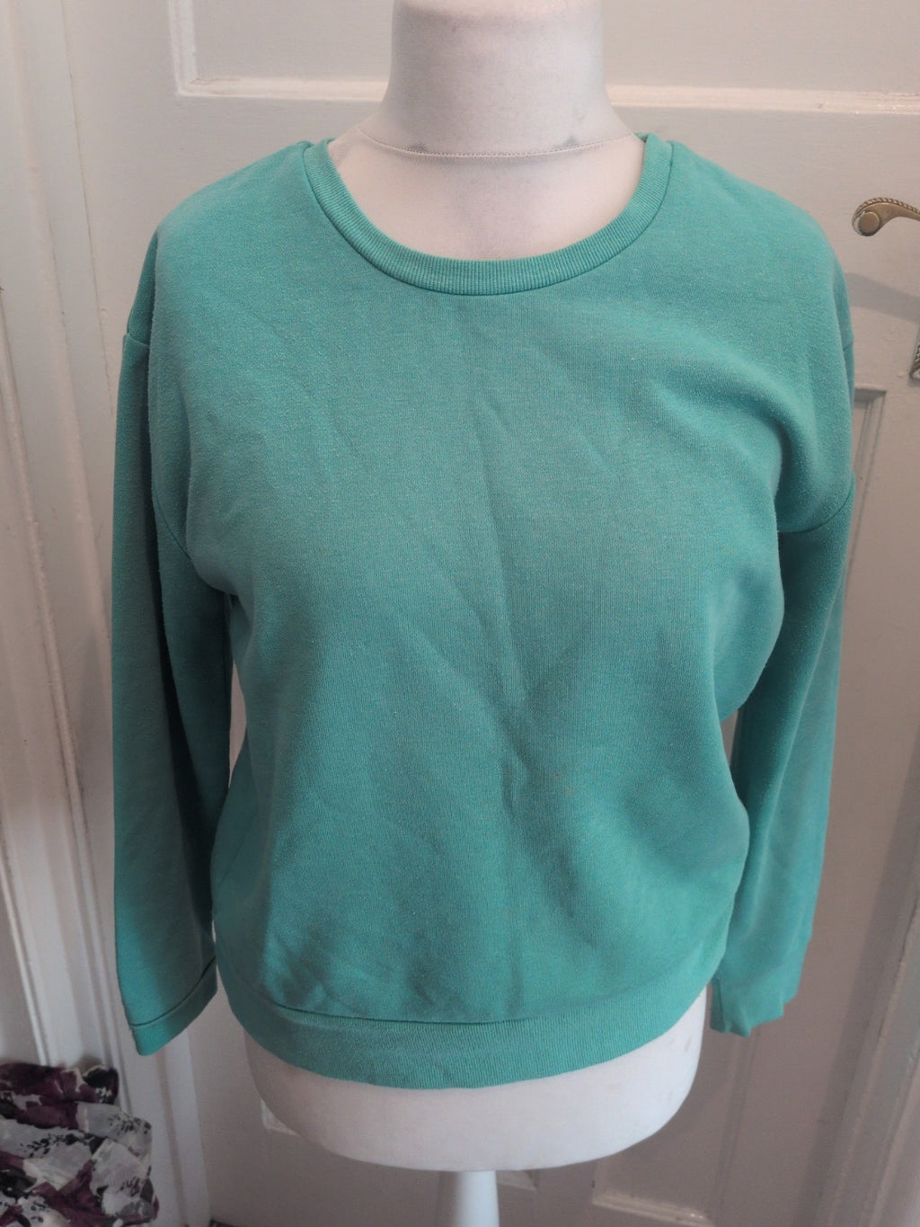 Primark 12 Turquoise Long Sleeve Sweatshirt