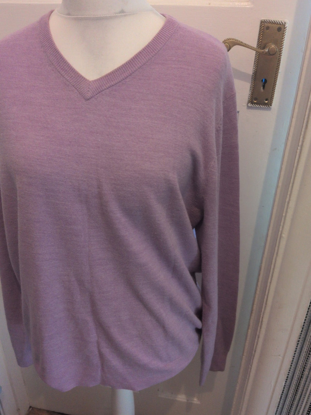 Atlantic Bay Super Soft Large Purple Pullover Jumper