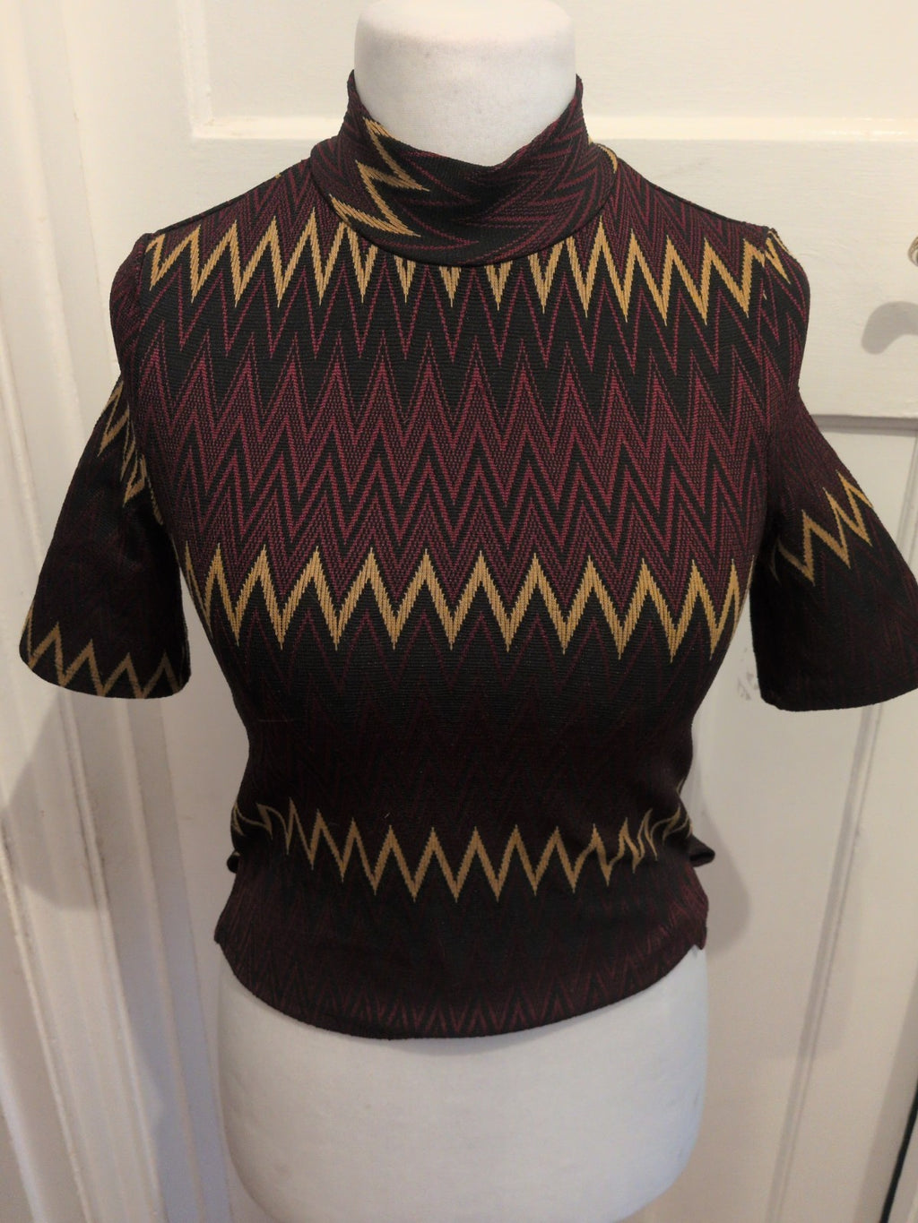 Zara Medium Fall/Winter Collection Purple Straight Skirt