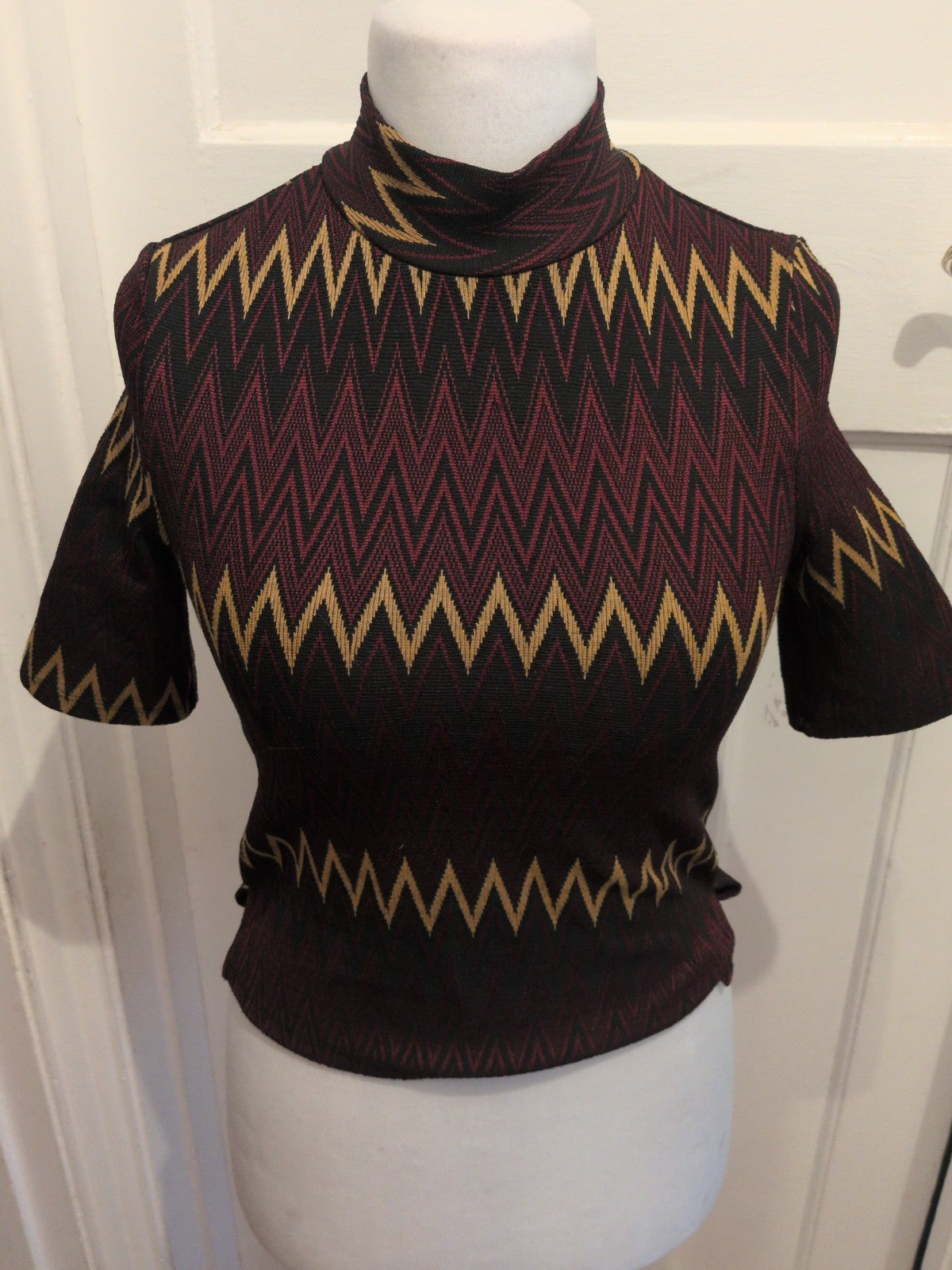 Zara Medium Fall/Winter Collection Purple Straight Skirt