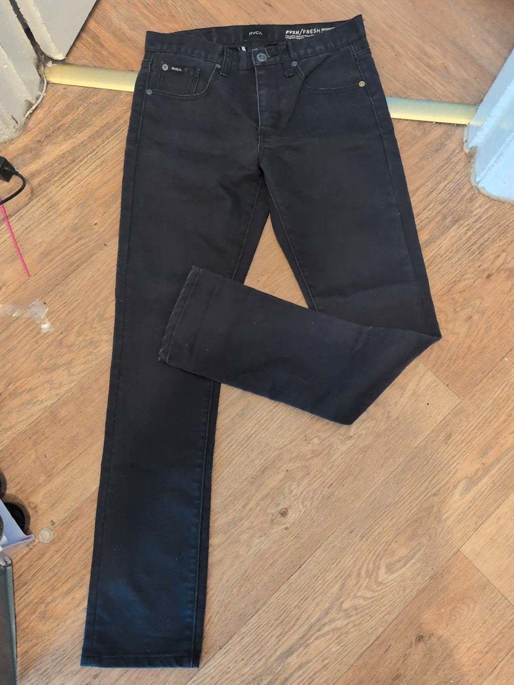 Rvca 30" Navy Spanky Denim Jeans