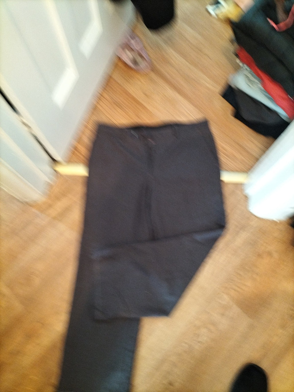 Linea 34R Purple Pintsripe Smart Trousers