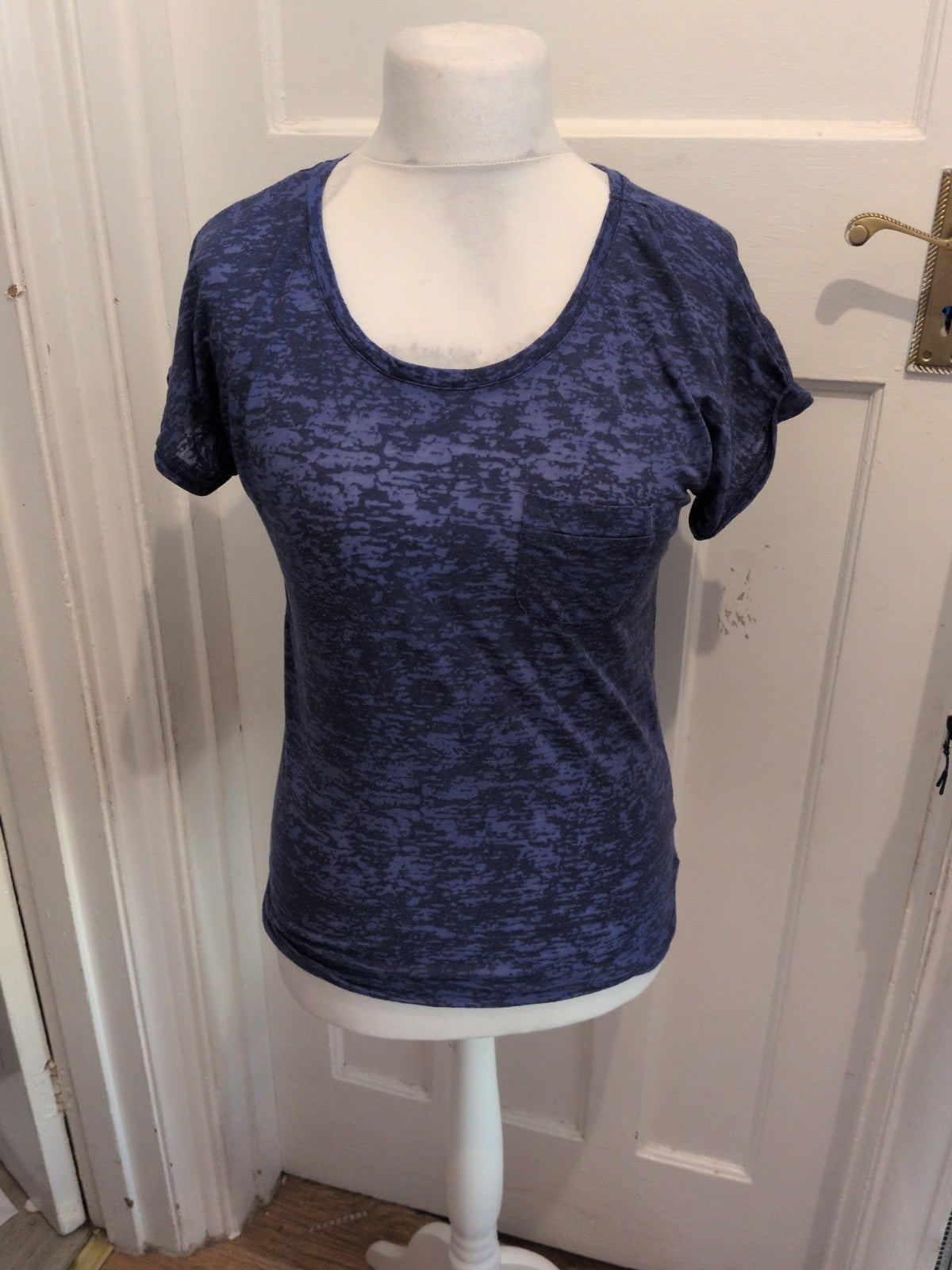 Red Herring 10 Purple And Black Short Sleeve T-shirt