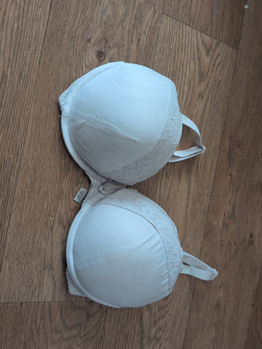 Marks And Spencer 34D White Padded Wired Bra