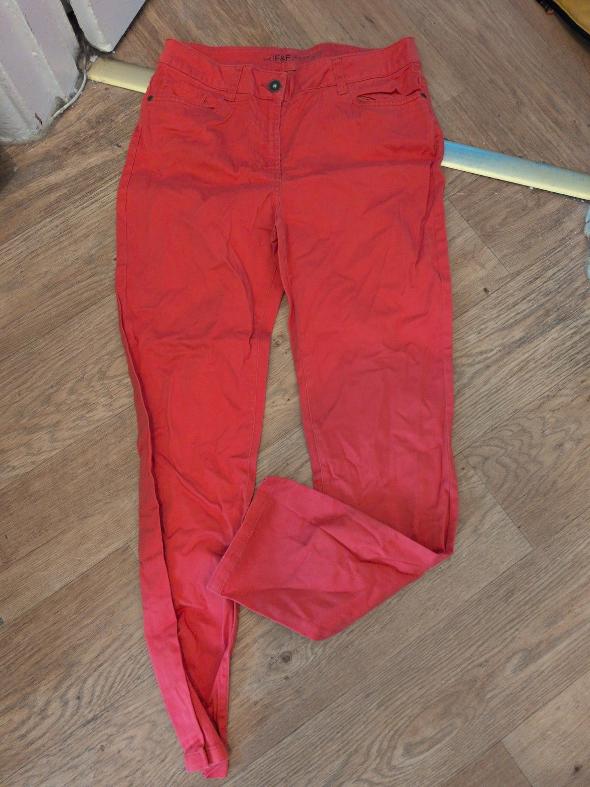 F&F 10 Coral Ankle Grazer Chino