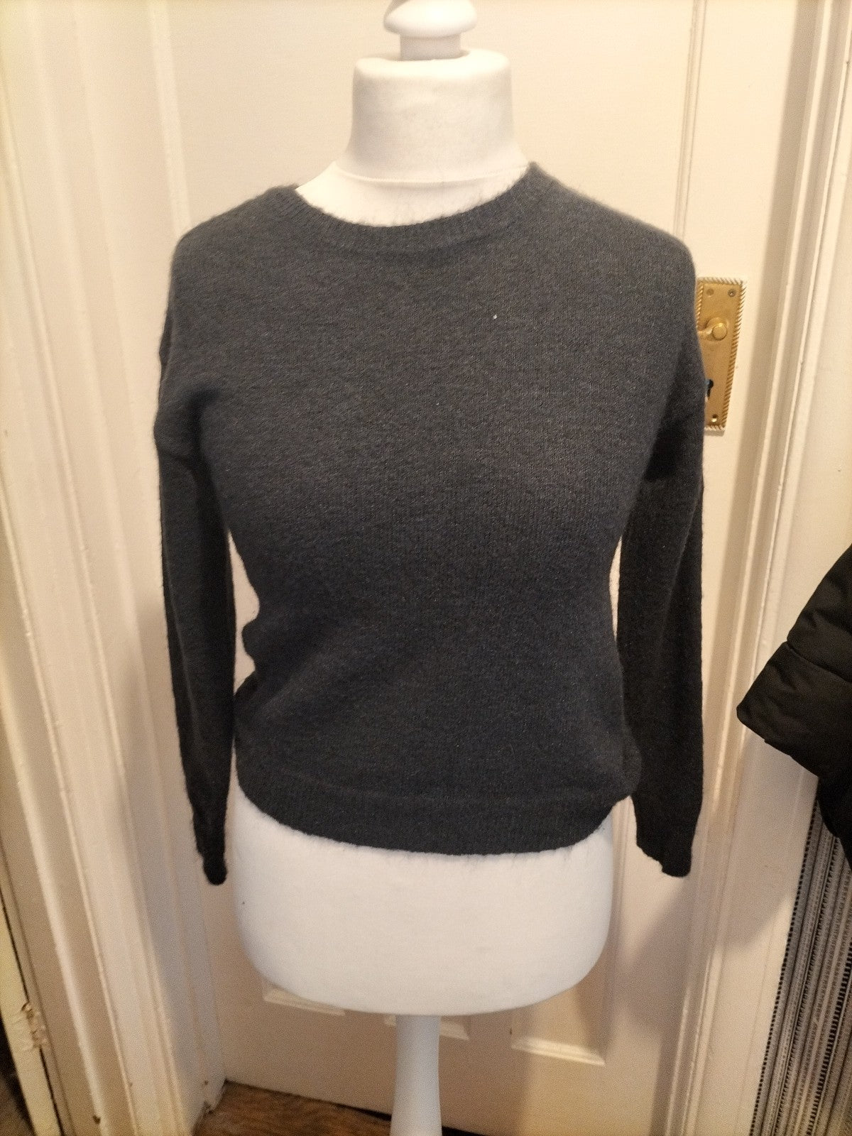 Ladies Size XS Grey Pullover Jumper