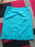 Ladies EWM Size 16 Turquoise Lined Skirt