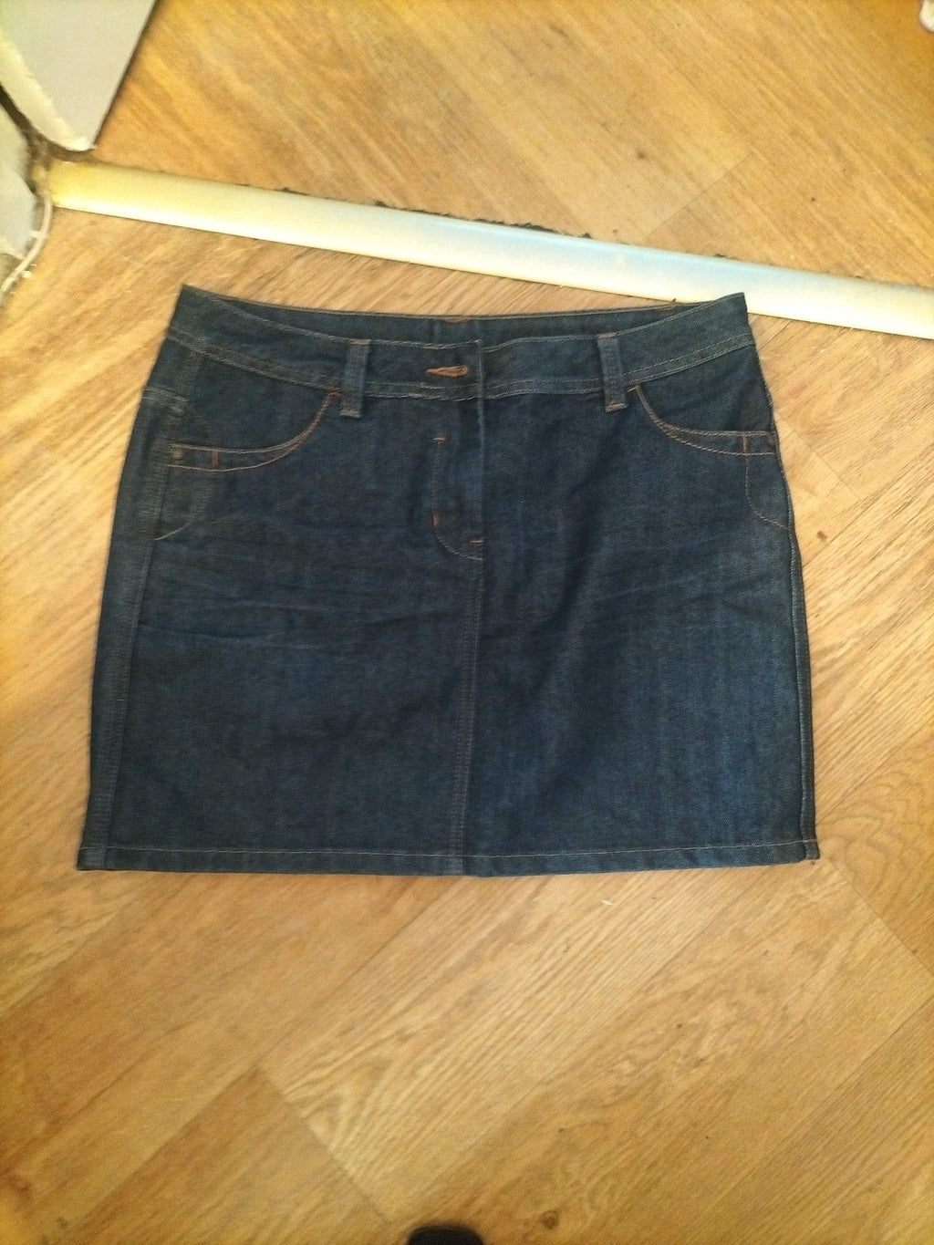 George 14 Denim Pencil Skirt