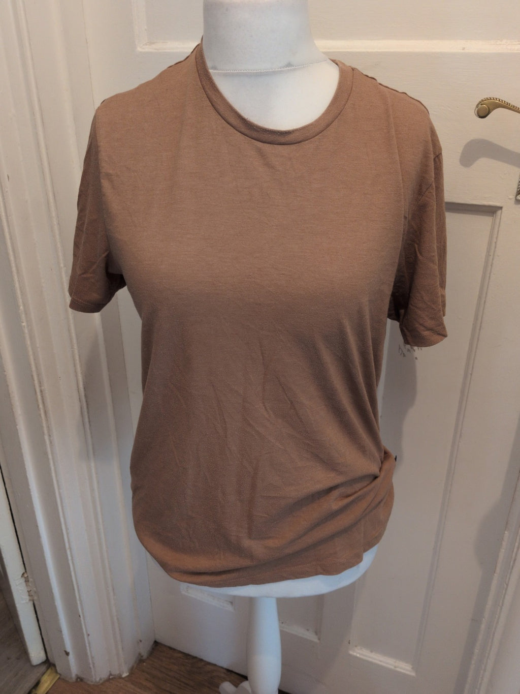 Burton Medium Brown Short Sleeve T-shirt Bobbling