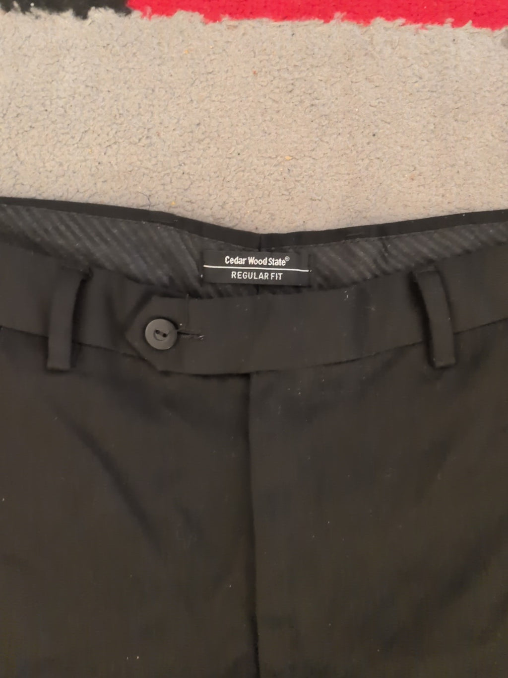 Cedarwood State 34short Black Trousers