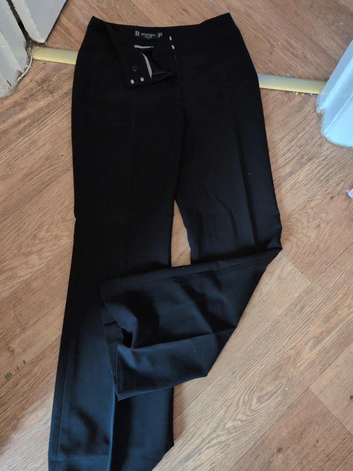 Ladies Principles 10 Ben De Lisi Black Smart Trousers