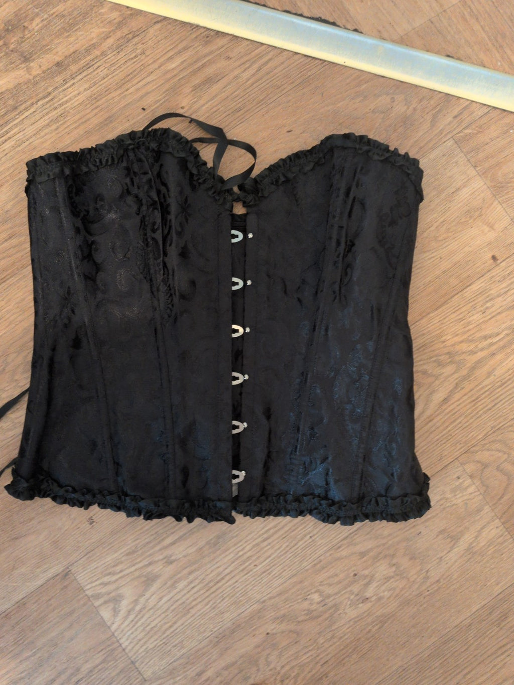XL Black Full Corset
