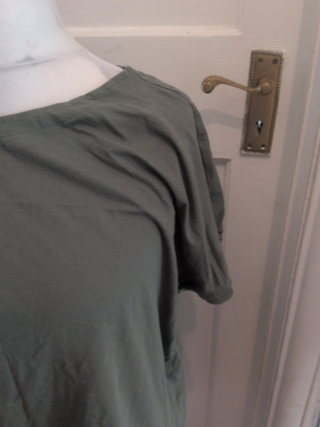 Next 20 Cap Sleeve Tee Green
