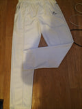 Mens Henselite Size Small White Joggers