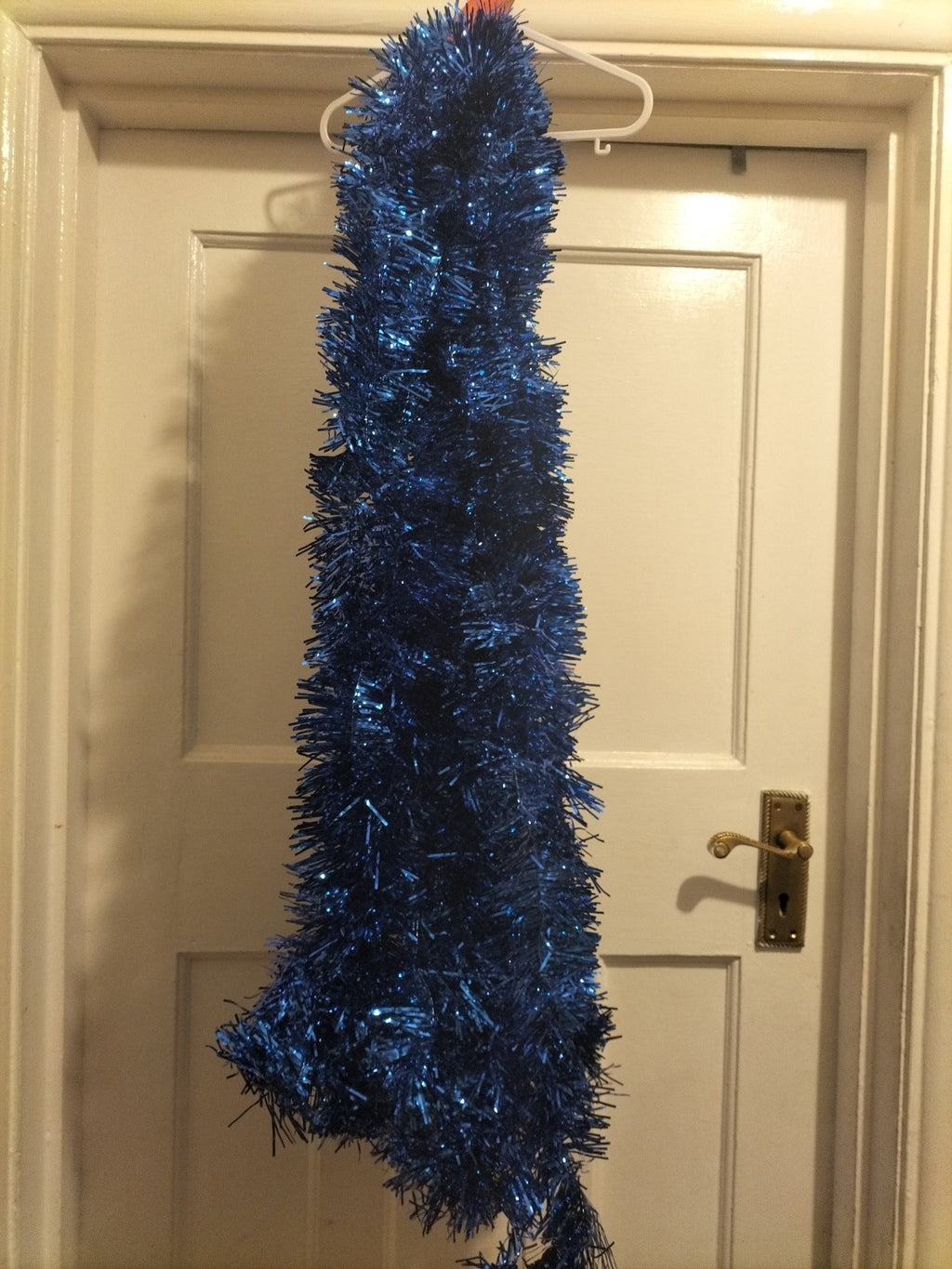 Brand new Blue 2M Christmas decoration Tinsel