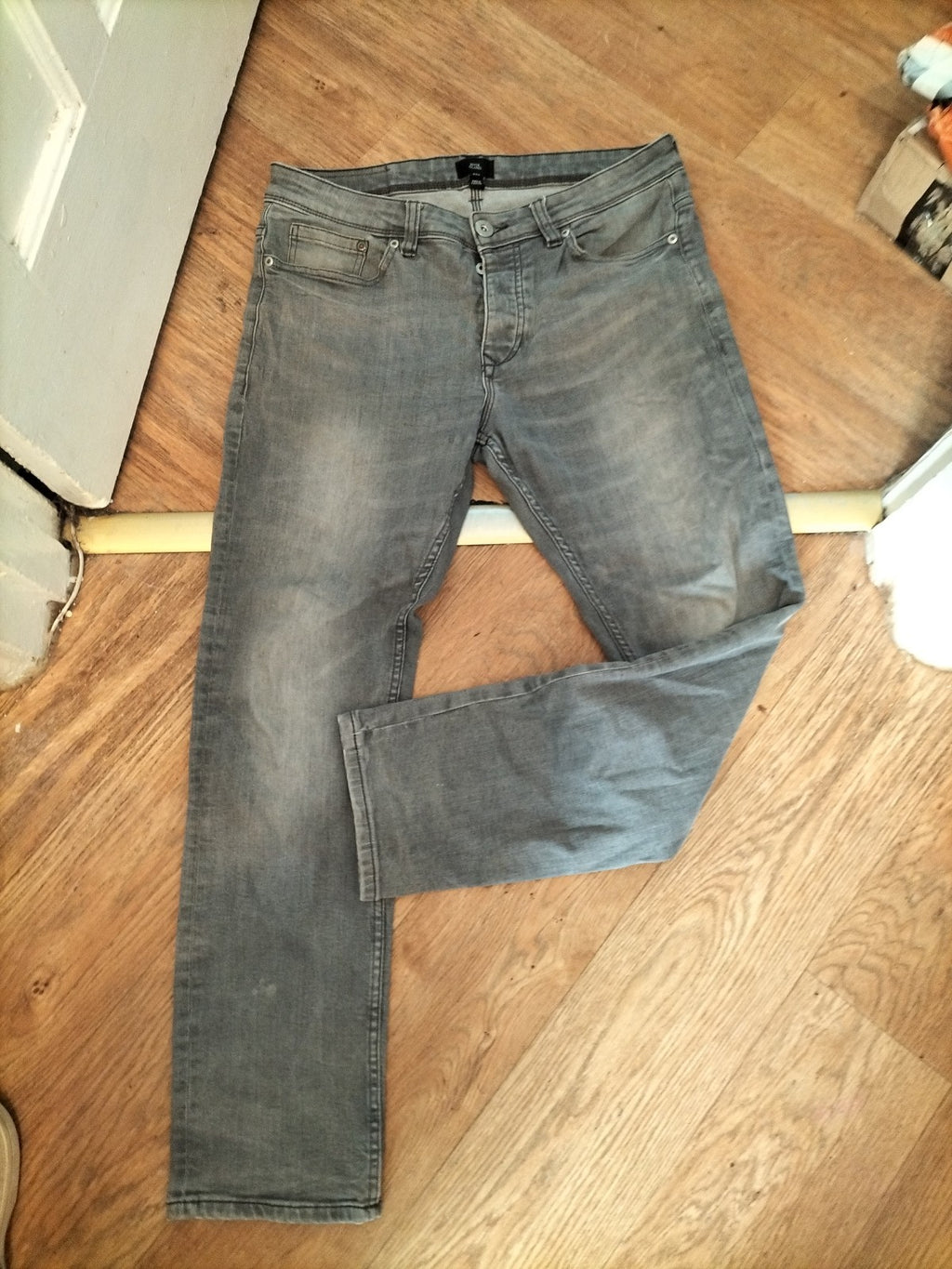 River Island 32s Grey Jeans