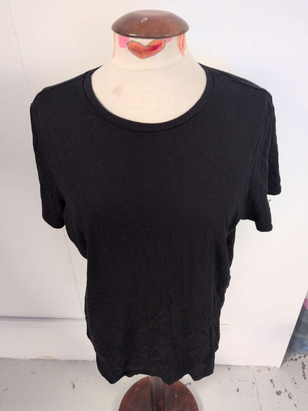 George 18 Black Crew Neck Short Sleeve T-shirt