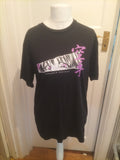 Mens FABN Size L Relaxed Fit Print Short Sleeved Tshirt