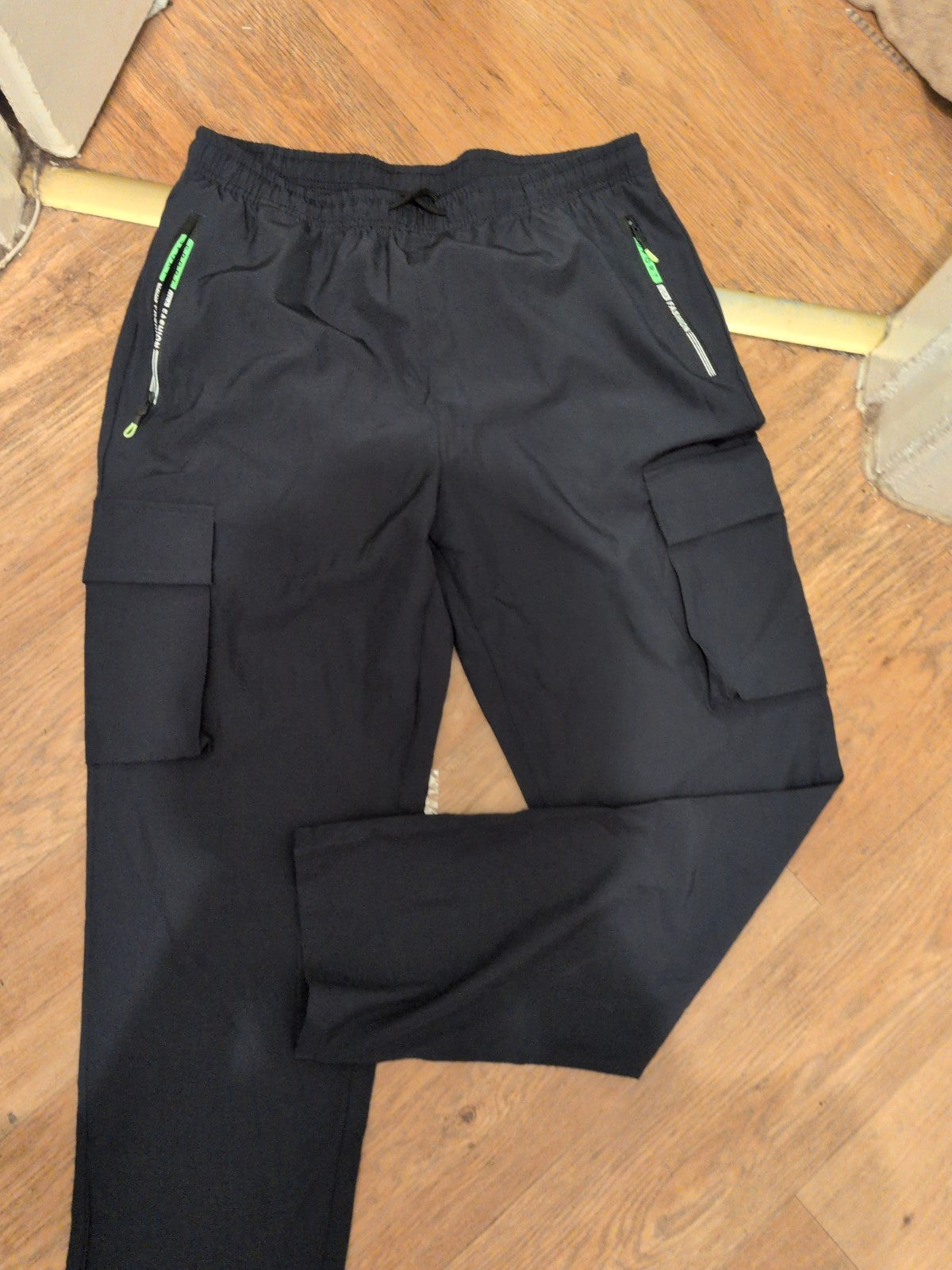 Brand New XL Black Sports Track Pants Cargo